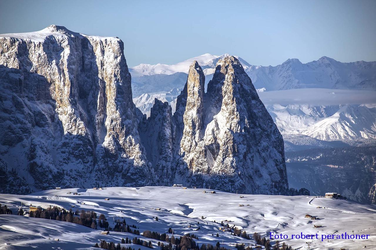 Residence Villa Al Sole Selva di Val Gardena Luaran gambar